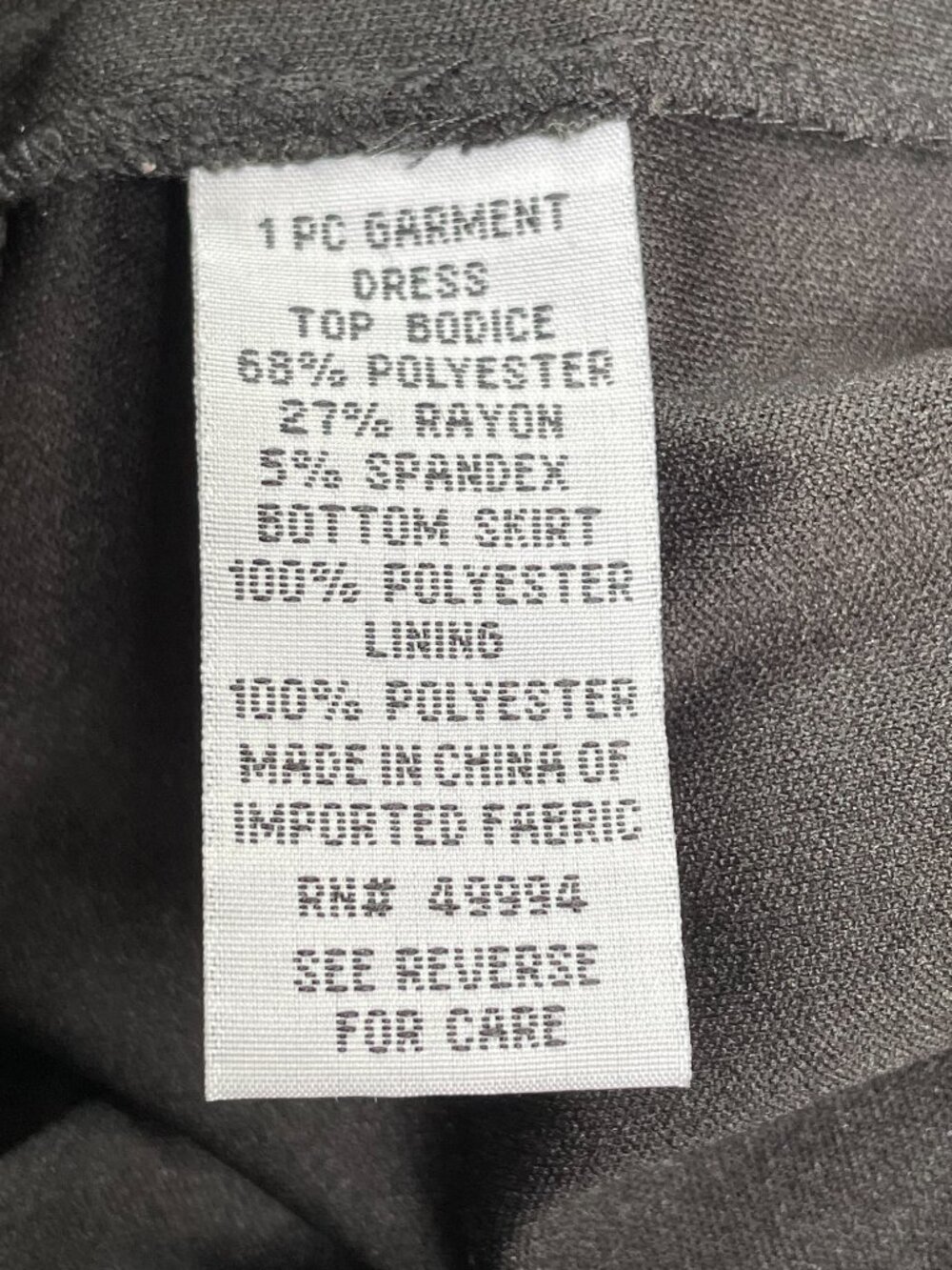 NWOT R&M Richards Embroidered Mesh Dress Black White 14P - Picture 11 of 13